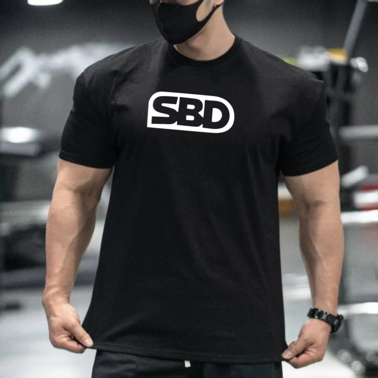 SBD Powerlifting Training Blac - Streetwear Brand Red Logo review and price