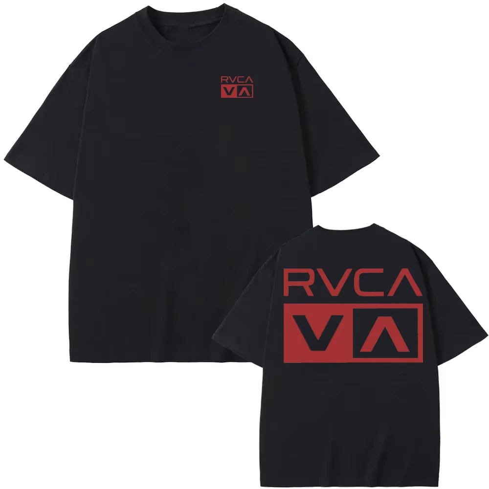 RVCA T Shirt Black Tee Summer  - Streetwear Brand Tees review and price