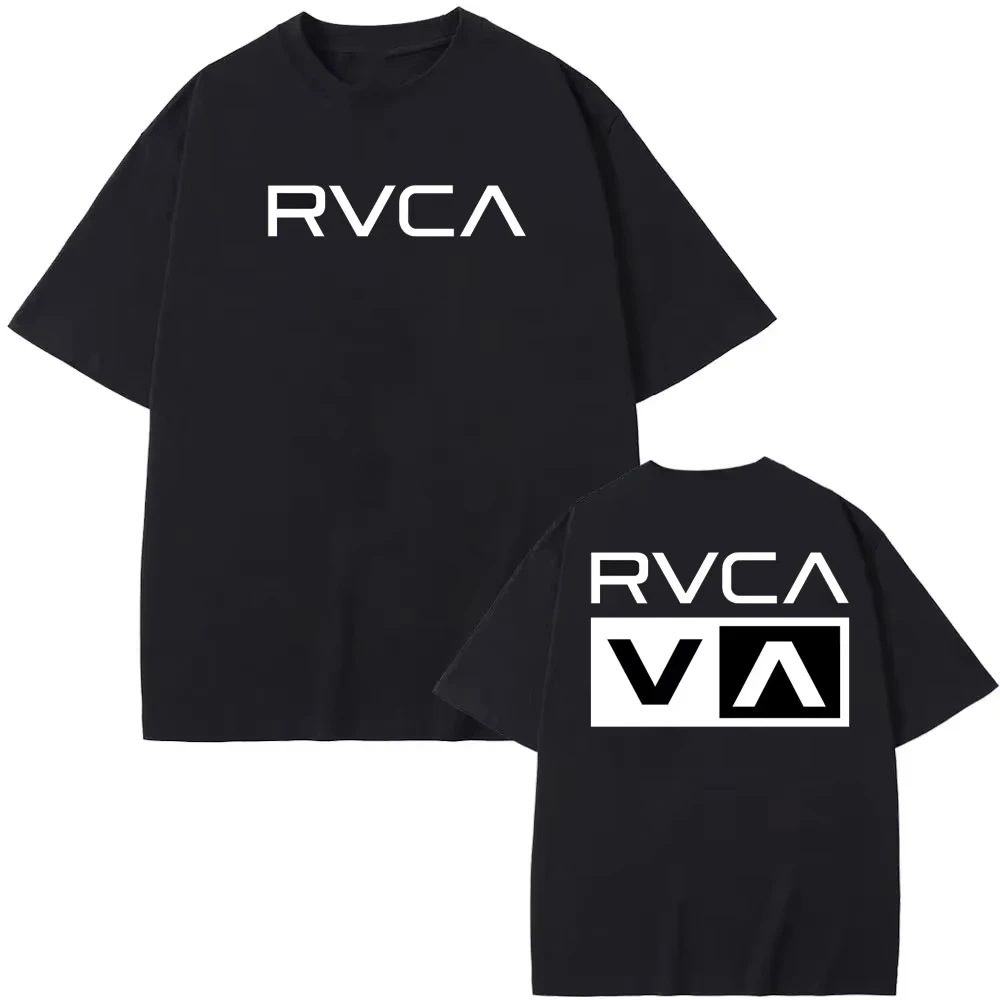 RVCA T Shirt Black Tee Summer  - Streetwear Brand Tees review and price